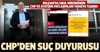 CHP’DEN SUÇ DUYURUSU