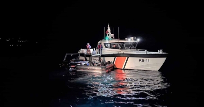 CAN SALLARI İÇERİSİNDEKİ 16 DÜZENSİZ GÖÇMEN KURTARILDI