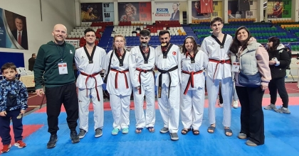 DERECE YAPAN TAEKVANDOCULAR MİLLİ TAKIMA ADINI YAZDIRDI