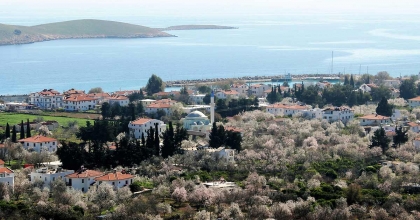 DATÇA BEYAZ GELİNLİĞİNİ GİYDİ