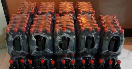 DURDURULAN ARAÇTA 550 LİTRE FATURASIZ NAR EKŞİSİ ELE GEÇİRİLDİ