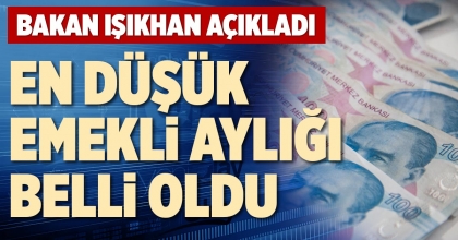 EN DÜŞÜK EMEKLİ AYLIĞI BELLİ OLDU