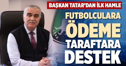 FUTBOLCULARA ÖDEME, TARAFTARA DESTEK