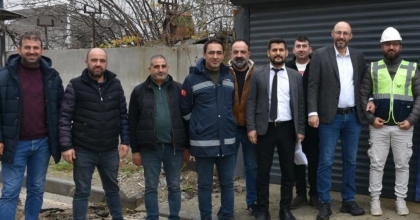 GERMENCİK'TE DOĞALGAZ İÇİN İLK KAZMA VURULDU
