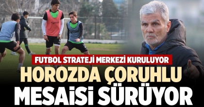 HOROZDA ÇORUHLU MESAİSİ SÜRÜYOR