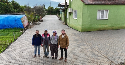 HAMZALLI MAHALLESİ’NİN YOL SORUNU ÇÖZÜLDÜ