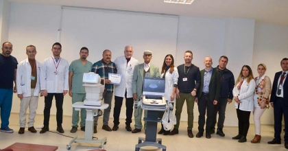 HAYIRSEVER KÖROĞLU ÇİFTİNDEN MUĞLA EAH’A CİHAZ BAĞIŞI