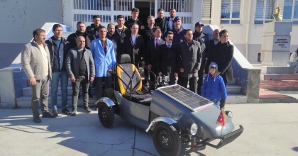 HURDA PARÇALAR ELEKTRİKLİ ARACA DÖNÜŞTÜ