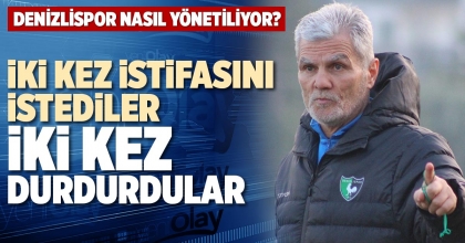 İKİ KEZ İSTİFASINI İSTEDİLER İKİ KEZ DURDURDULAR