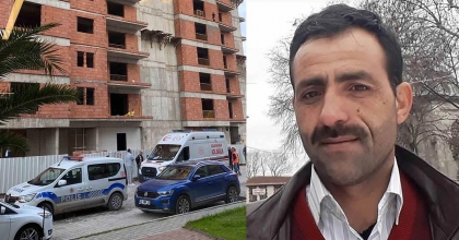 İZMİR'DE 6'NCI KATTAN DÜŞEN İŞÇİ HAYATINI KAYBETTİ