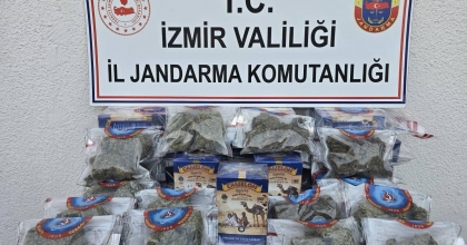 İZMİR'DE JANDARMADAN UYUŞTURUCU TACİRLERİNE OPERASYON