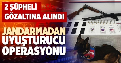 JANDARMADAN UYUŞTURUCU OPERASYONU