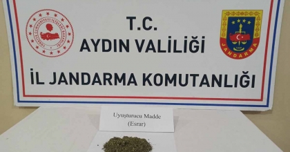 JANDARMANIN HASSAS BURUNLU KÖPEĞİ UYUŞTURUCUYA GEÇİT VERMEDİ