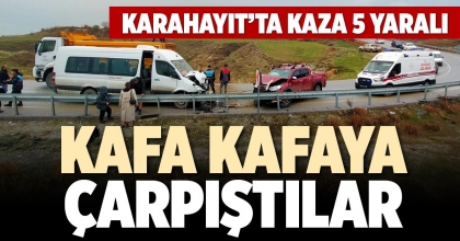 KAFA KAFAYA ÇARPIŞTILAR
