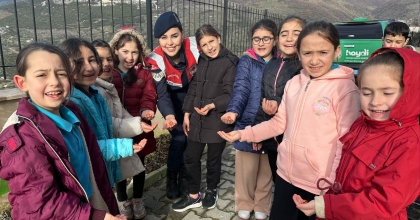 KÖŞK'TE ÖĞRENCİLERE AĞAÇ SEVGİSİ AŞILANDI