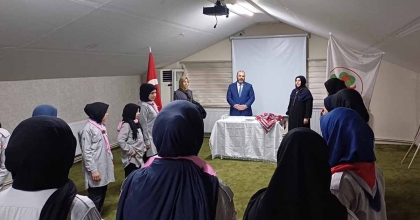 KÜTAHYA'DA İZCİ ÖĞRENCİLERE YÖNELİK KAMP DÜZENLENDİ