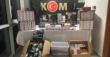 KÜTAHYA'DA KAÇAK TÜTÜN OPERASYONU