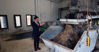 MUSKİ ÇAMURDAN ELDE ETTİĞİ GÜBREYİ ÇİFTÇİYE DAĞITACAK