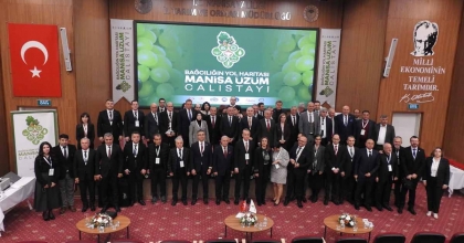 MANİSA'DA 'ÜZÜM' ÇALIŞTAYI GERÇEKLEŞTİRİLDİ