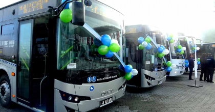 MUĞLA BÜYÜKŞEHİR BELEDİYESİ’NDEN TOPLU TAŞIMAYA 35 YENİ OTOBÜS