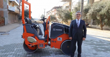 NAZİLLİ BELEDİYESİ'NE YENİ BİR SİLİNDİR MAKİNESİ KAZANDIRILDI