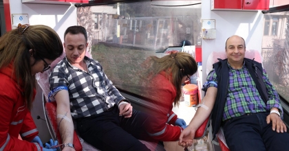 OSB ÇALIŞANLARINDAN KAN BAĞIŞI SEFERBERLİĞİ