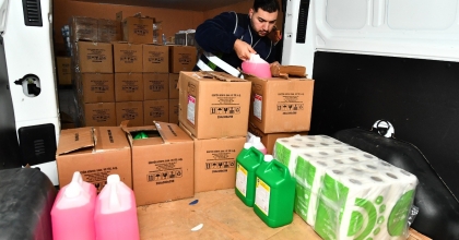 OKULLARA HİJYEN SETİ DESTEĞİ DEVAM EDİYOR