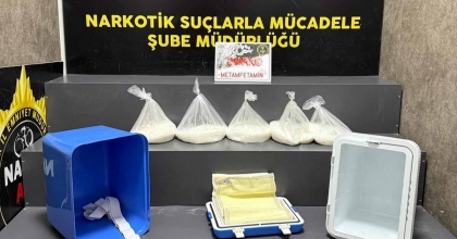 PİKNİK TERMOSUNDAN 5 KİLOGRAM UYUŞTURUCU ÇIKTI