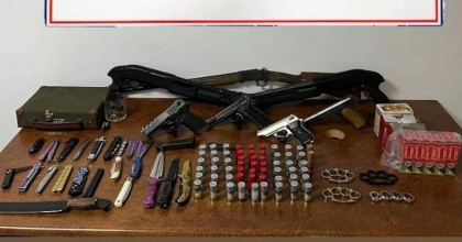 SİLAH KAÇAKÇILARINA OPERASYON