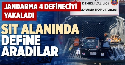 SİT ALANINDA DEFİNE ARADILAR