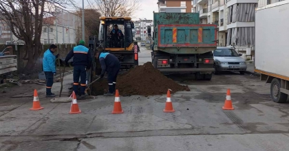 SALİHLİ YEŞİLYURT'TA TAŞKIN SORUNU ORTADAN KALKTI