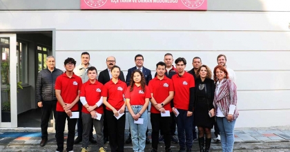 SAYLAK, MİLAS’LI TEKNOFEST ŞAMPİYONLARINI ÖDÜLLENDİRDİ