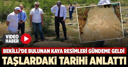 TAŞLARDAKİ TARİHİ ANLATTI