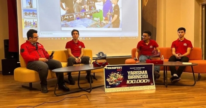 TEKNOFEST BİRİNCİLERİ, ÇAL’DA GENÇLERLE BULUŞTU