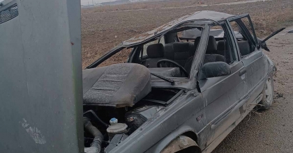 TAKLA ATAN OTOMOBİLDE 5 KİŞİ YARALANDI