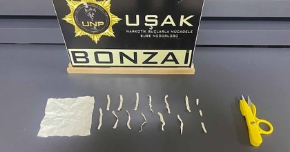 UŞAK’TA UYUŞTURUCU SATICISI TUTUKLANDI