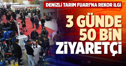 3 GÜNDE 50 BİN ZİYARETÇİ
