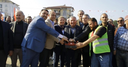 AHISKA PARKI TEMELİ ATILDI