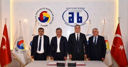 AYDIN'DA ‘KARDEŞ BORSA' İÇİN İMZALAR ATILDI