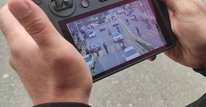 AYDIN'DA DRONE DESTEKLİ TRAFİK DENETİMİ