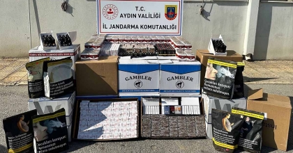 AYDIN’DA KAÇAK TÜTÜN OPERASYONU