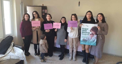 AYDIN'DA 'NORMAL DOĞUMUN' SAĞLIK İÇİN ÖNEMİNE DİKKAT ÇEKİLDİ