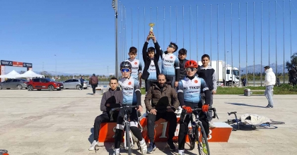 AYDINLI BİSİKLET TAKIMI ÜÇÜNCÜ OLDU