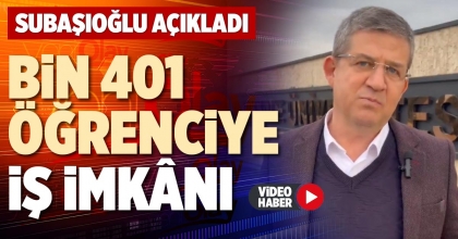 BİN 401 ÖĞRENCİYE İŞ İMKÂNI