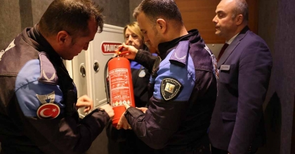 BAYRAKLI ZABITASINDAN KONAKLAMA TESİSLERİNE DENETİM