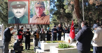 ÇAL ŞEHİTLERİNİ UNUTMADI