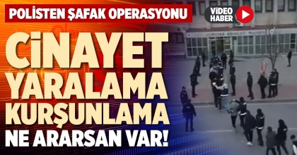 CİNAYET, YARALAMA, KURŞUNLAMA NE ARARSAN VAR!
