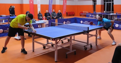DENİZLİ’DE MASA TENİSİ HEYECANI YAŞADI