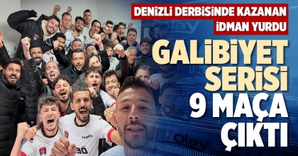 DENİZLİ DERBİSİNDE KAZANAN İDMAN YURDU