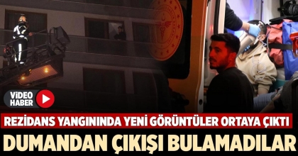 DUMANDAN ÇIKIŞI BULAMADILAR